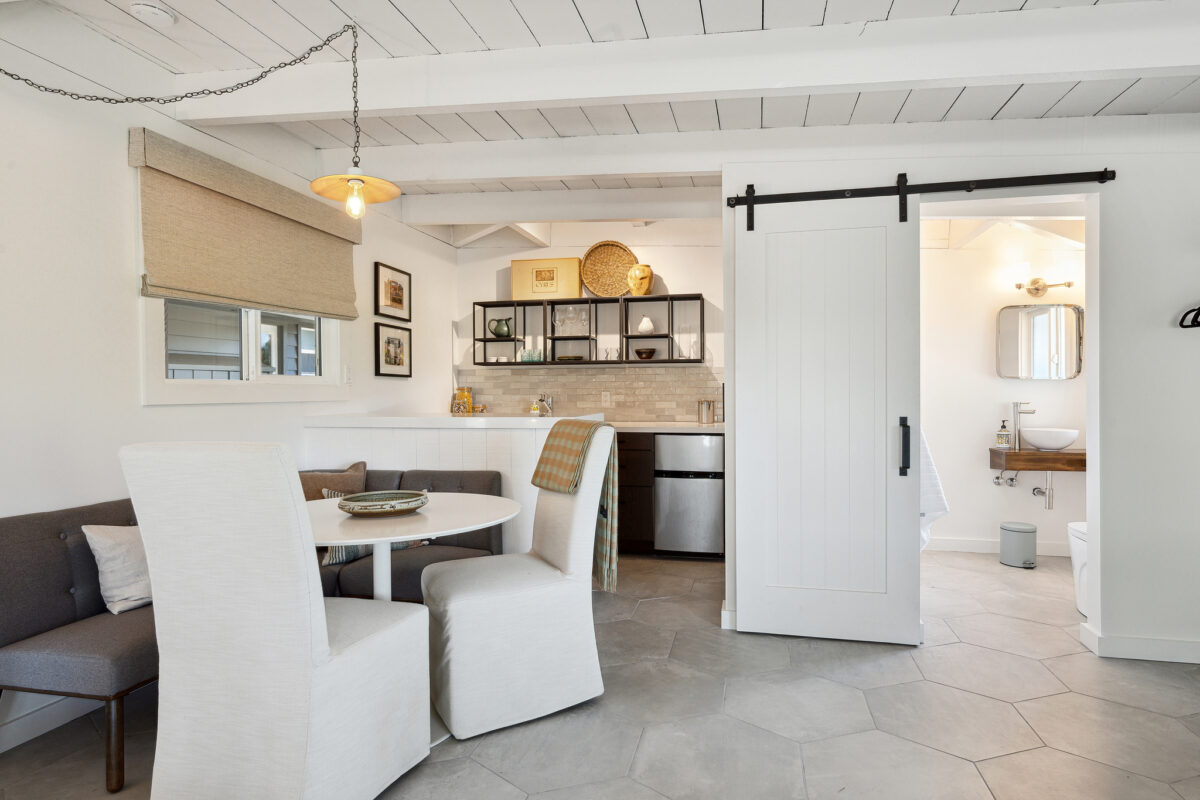 The ADU has a kitchen and bathroom. (Open Homes Photography)