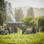 Naomi McLeod coordinates themed pop-up dinners showcasing local chefs and winemakers — all staged in bucolic Sonoma County farms and fields. 