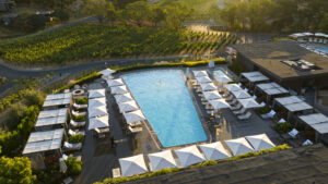 The pool at Montage Healdsburg. (Montage Healdsburg)