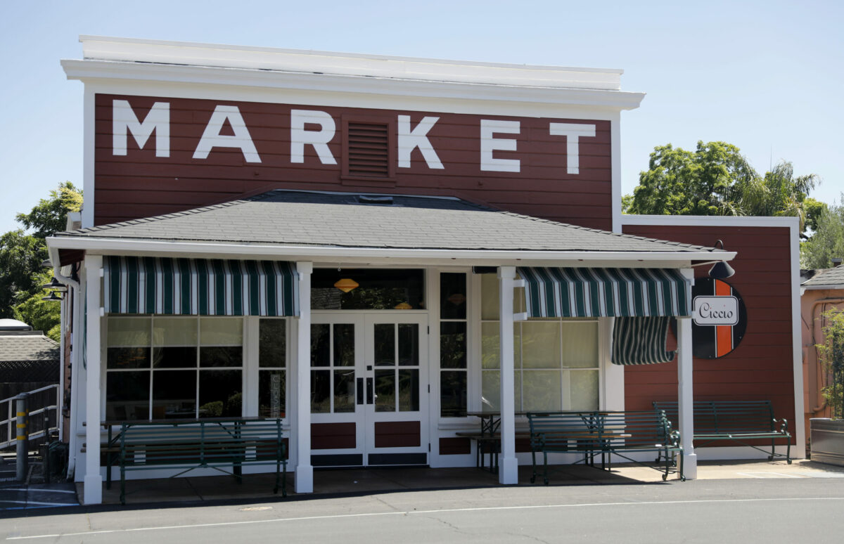 Ciccio in Yountville, Monday, July 10, 2023. (Beth Schlanker / The Press Democrat)