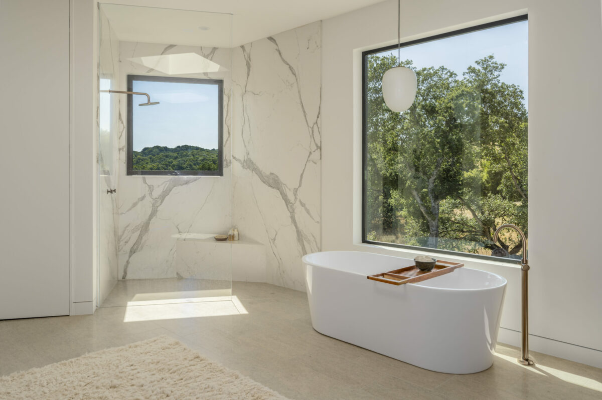 More picture windows to bring inside the beautiful setting. (Provided by Caroline Sebastiani / Sotheby’s International Realty)