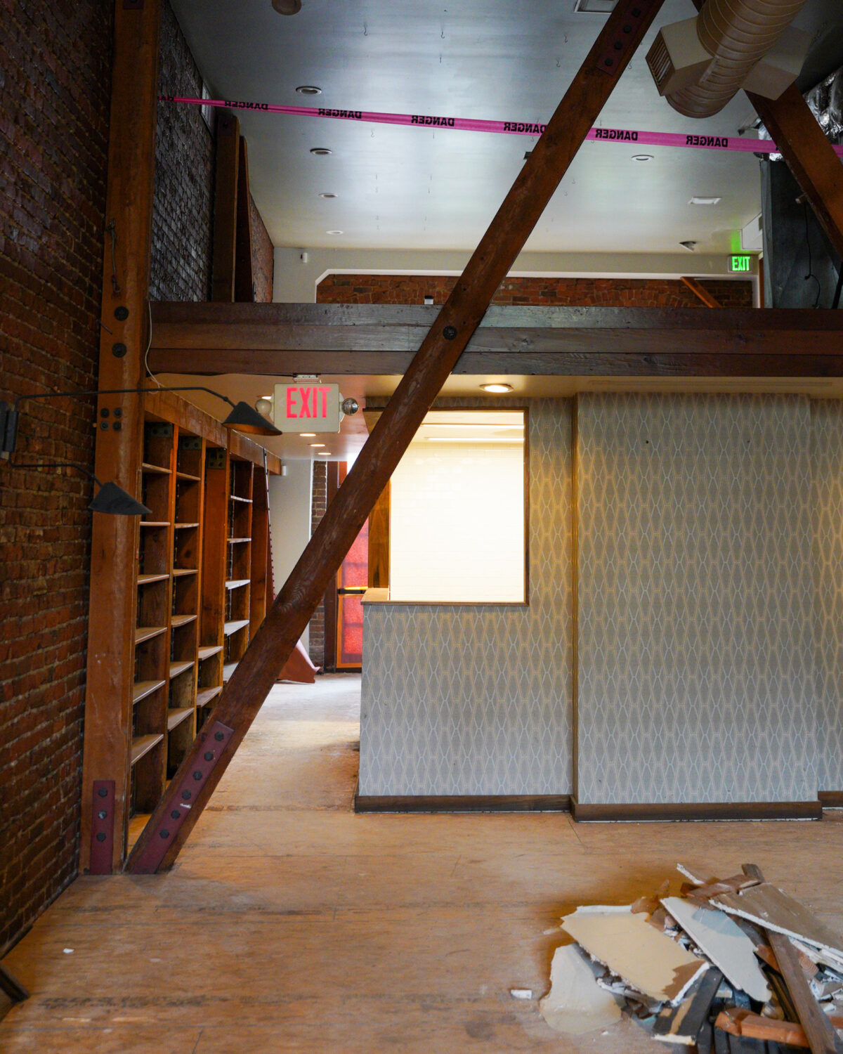 Augie’s French, on Fourth Street in Santa Rosa, is currently still undergoing construction. The bistro from restaurateurs Mark and Terri Stark is slated to open Oct. 12. (Avery Stark-Sanders, Stark Reality Restaurants)