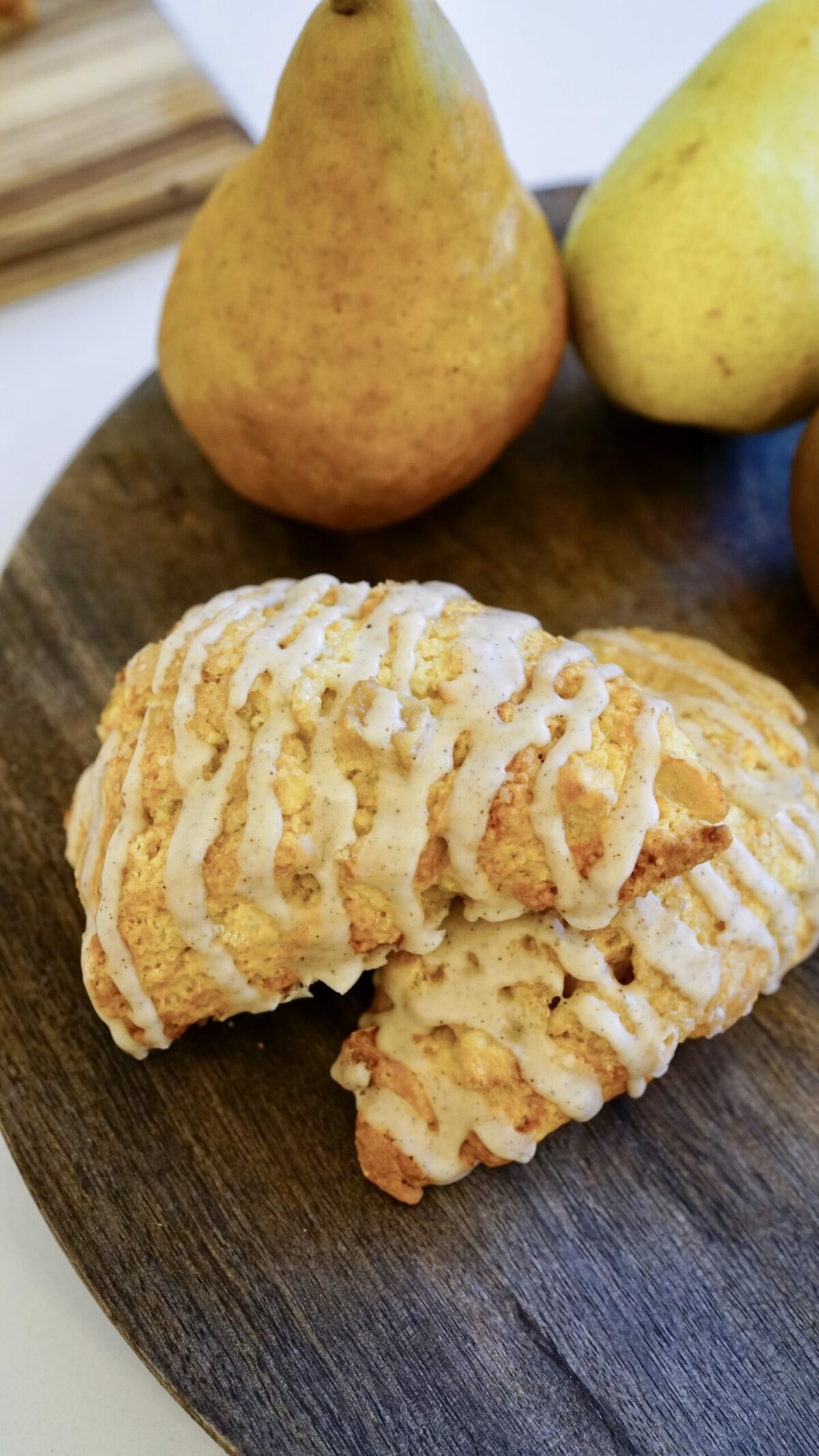 The pear and chai scone is one example of how Monday Bakery utilizes seasonal ingredients for fresh baked goods. (Photo: Monday Bakery)