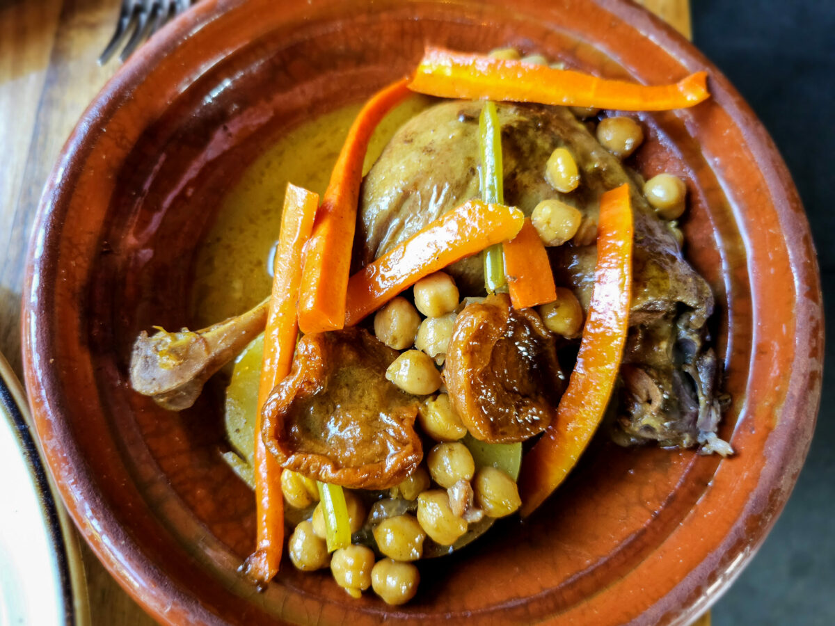 Spoonbar's Duck Tagine. (Heather Irwin/The Press Democrat)