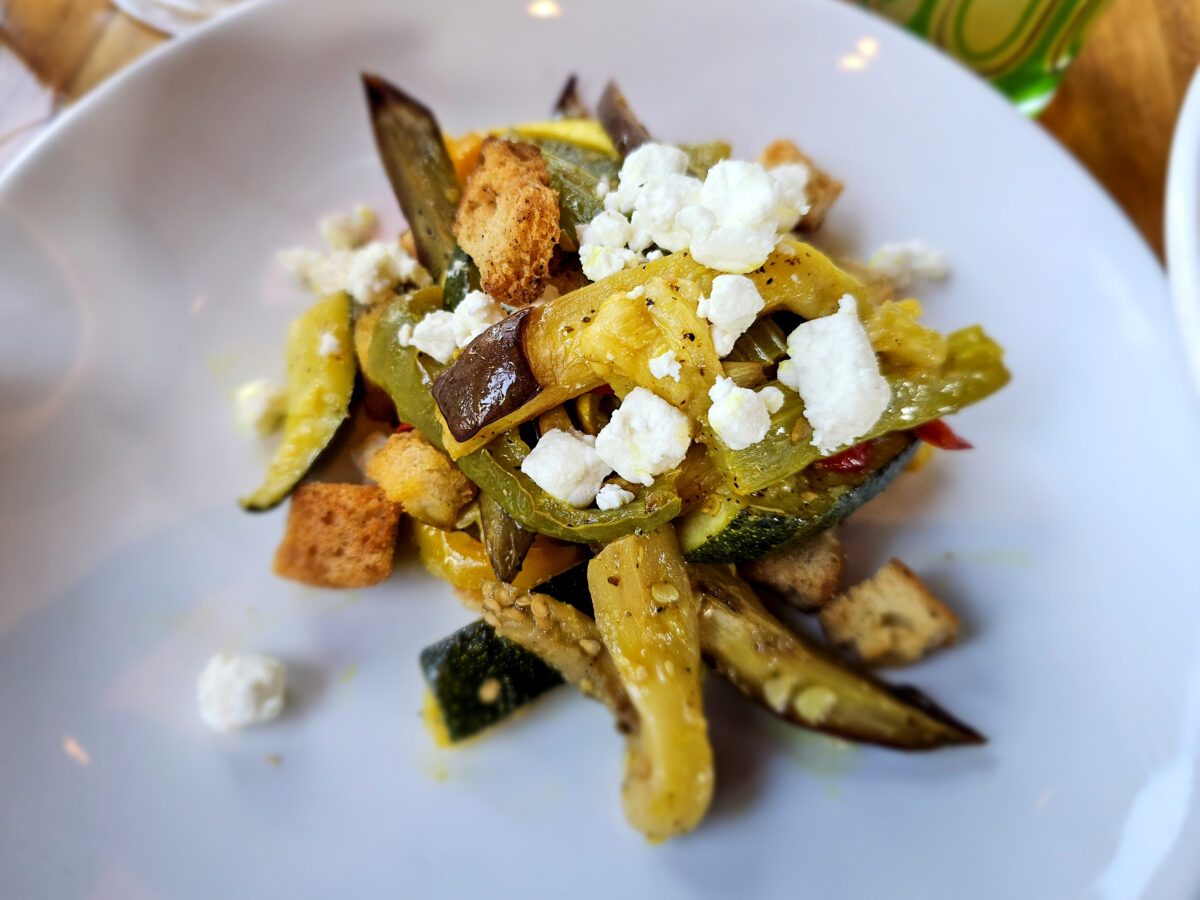 Moroccan vegetables at Spoonbar in Healdsburg. (Heather Irwin/The Press Democrat)