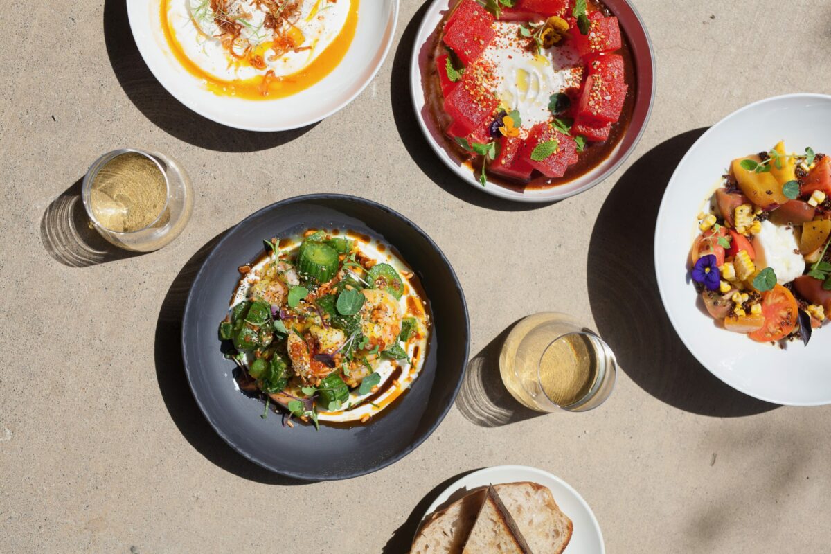 Some of Folktable's summer dishes. (Photo by Erika Cole)