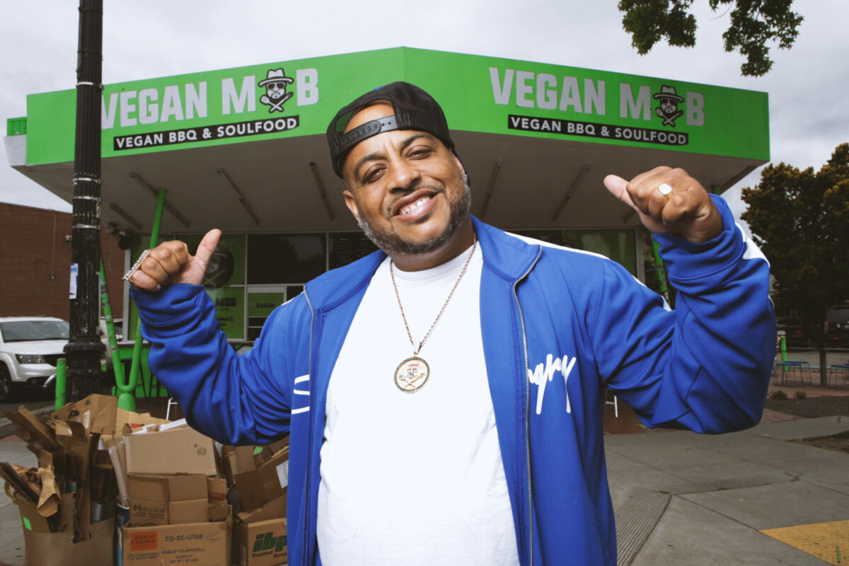 Vegan Mob founder Toriano Gordon. (Toriano Gordon)