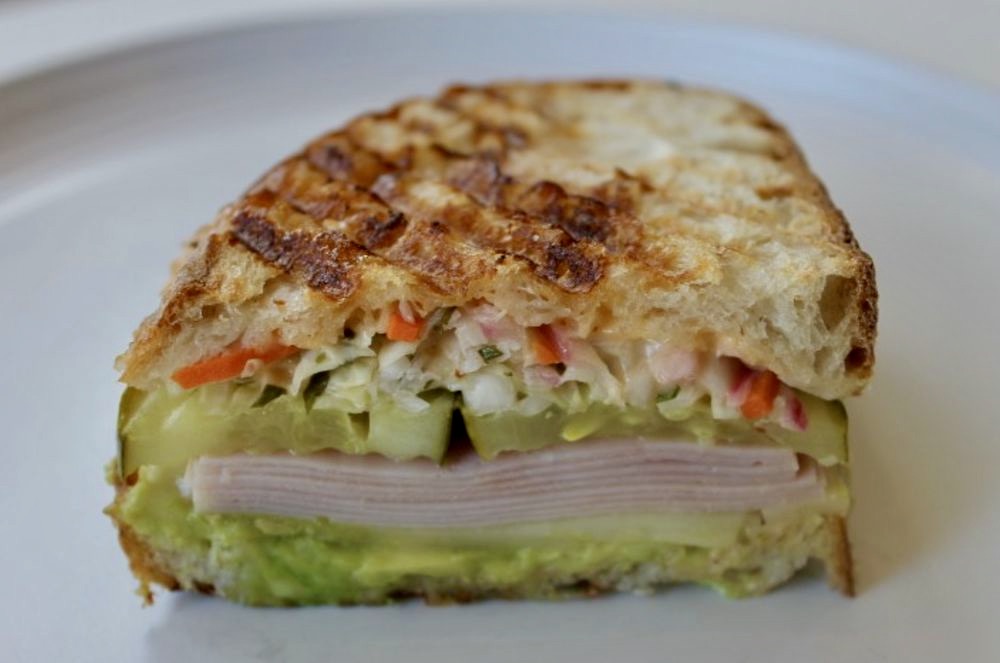 Griddled sandwich at The Local in Petaluma. (The Local)