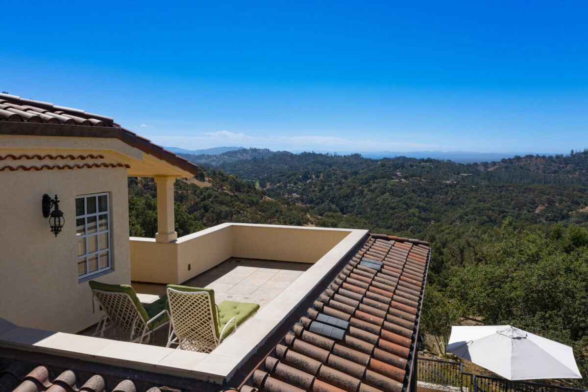 Several terraces offer spots to take in the views. (Ned Bonzi)