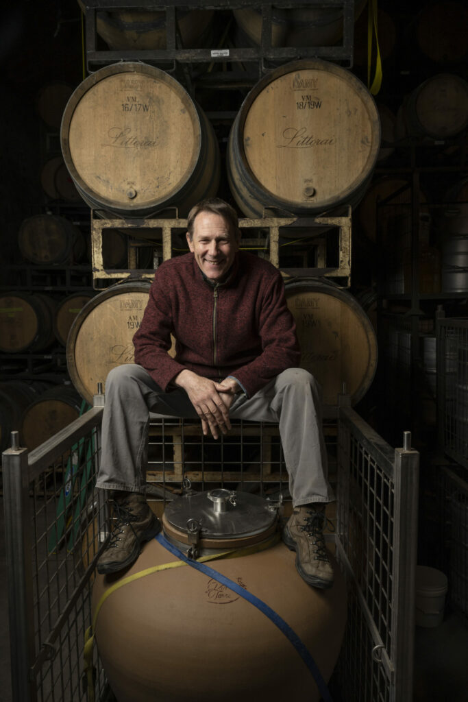Ted Lemon, proprietor and winemaker at Littorai Wines. (Courtesy Littorai Wines)