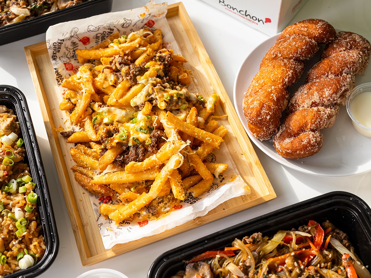 At Bonchon Korean Fried Chicken. (Bonchon)