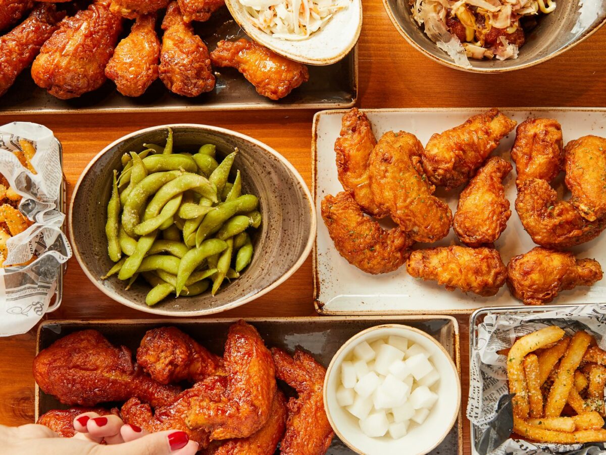 At Bonchon Korean Fried Chicken. (Bonchon)