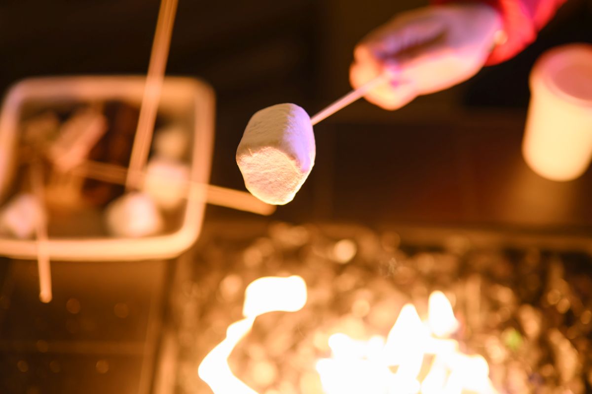 S'mores at Grand reserve at The Meritage in Napa