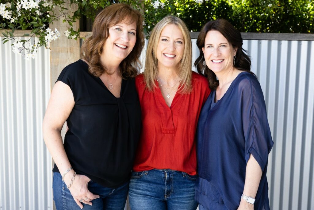 Jill, Lynn and Diana Giacomini, co-CEOs of Point Reyes Farmstead Cheese Company in Marin County. (Courtesy Point Reyes Farmstead Cheese Co.)
