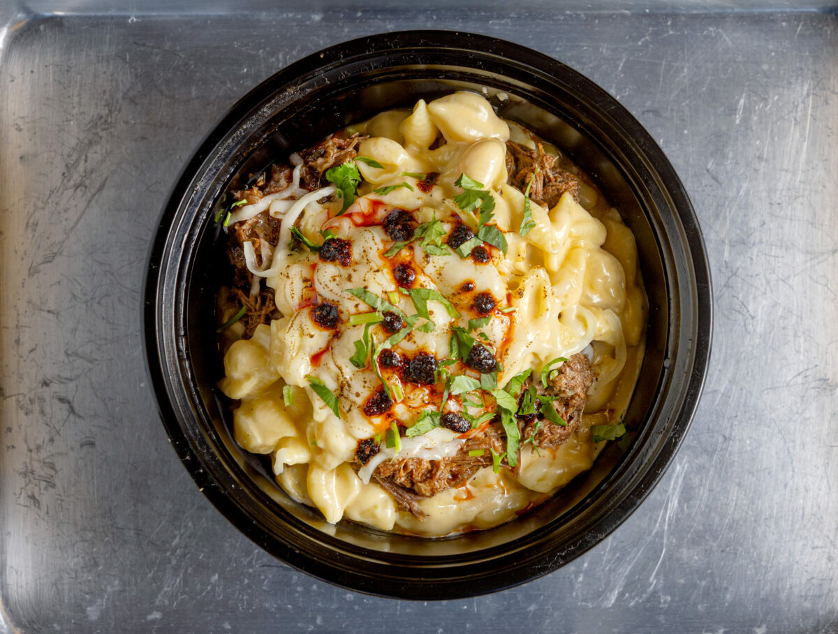 Birria Mac & Cheese from Jalapeño Mexican Grill on Sebastopol Road in Santa Rosa, Wednesday, Jan. 25, 2023. (John Burgess/The Press Democrat)