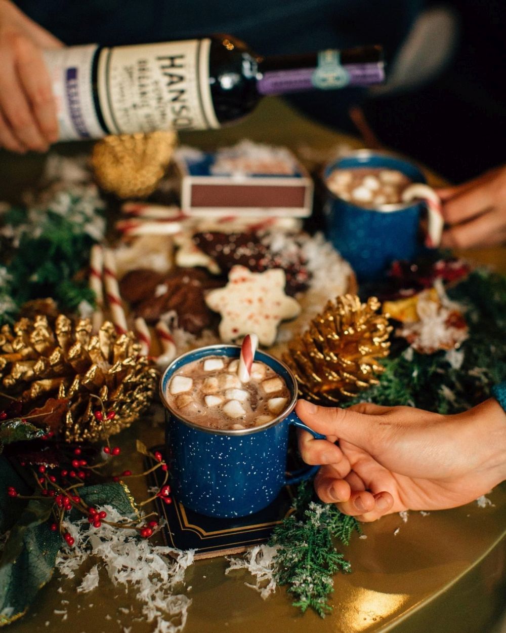 Hanson of Sonoma boozy hot chocolate