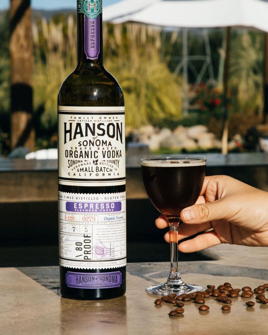 Hanson of Sonoma espresso martini