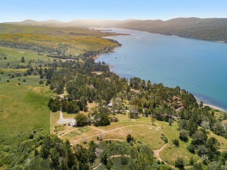 Aerial photo of Lodge at Marconi