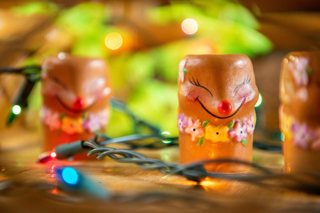 Sippin Santa's Ginger Snapper cocktail at The Flamingo's Lazeaway Club in Petaluma. (Melissa Horn)