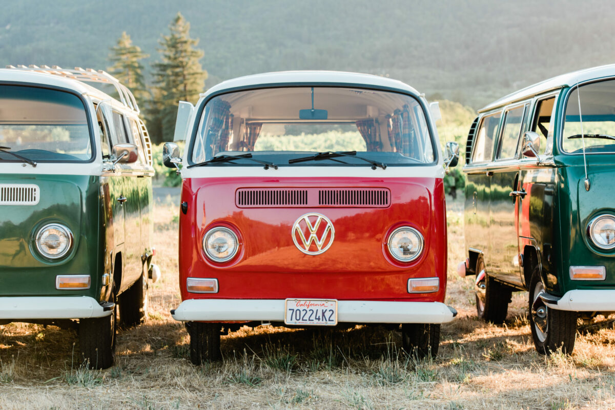 If you are not interested in another run of the mill chartered bus tour, check out West Wine Tours’ fleet of classic VW buses. (Rebecca Gosselin Photography)