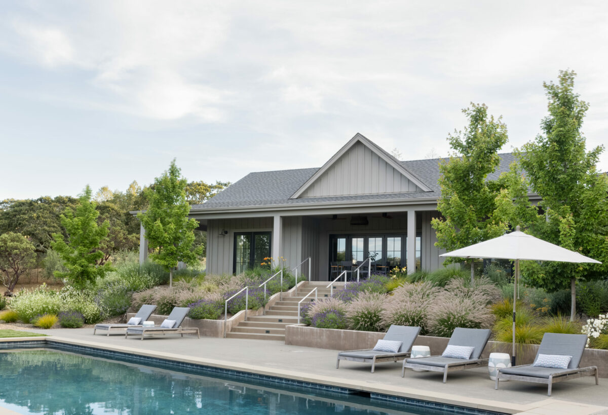 A Sonoma property, with a main home, an ADU and a garage suite, is as a weekend retreat for a San Francisco-based family of four. (Suzanna Scott)