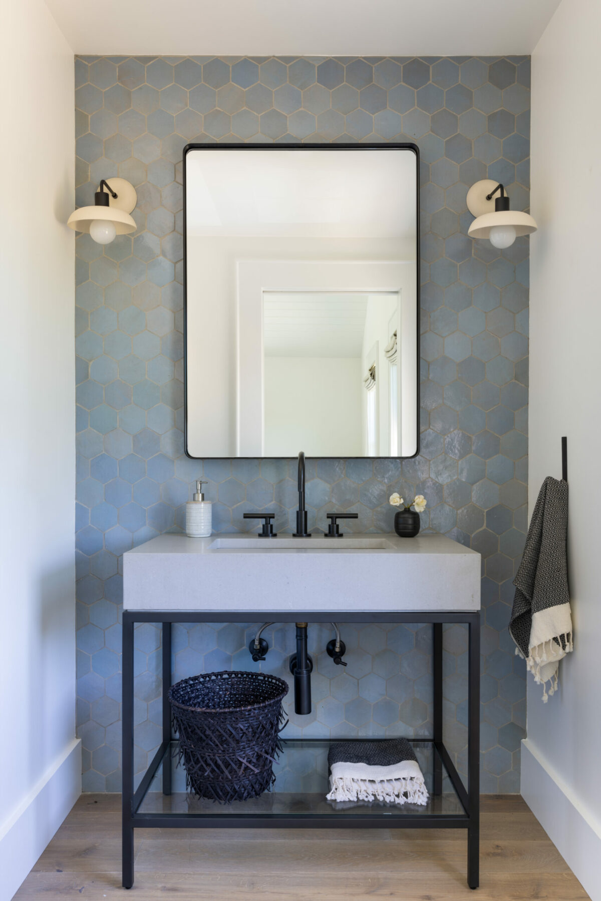 The garage suite's bathroom. (Suzanna Scott)