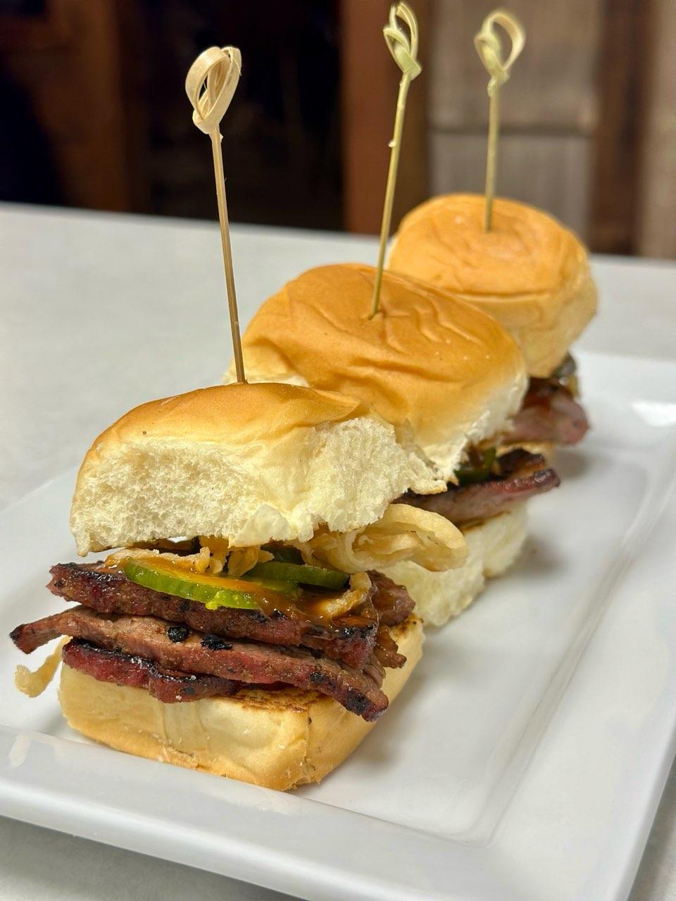 Sliders at Ausiello's Homeslice in Rincon Valley. (Courtesy of Ausiello's Homeslice)