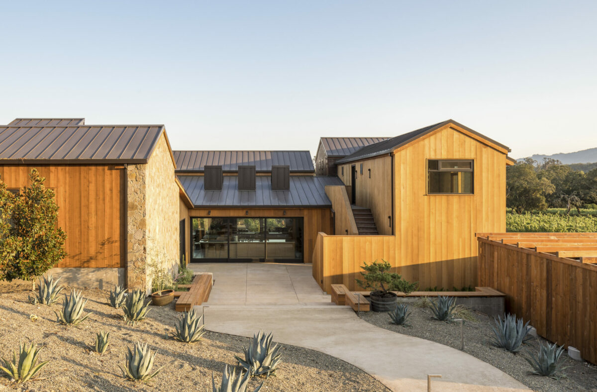 Lots of windows flood the home with light. (Adam Potts Photography)
