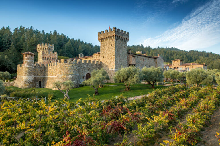 Castello di Amorosa is one of the best Napa wineries for first-time visitors.