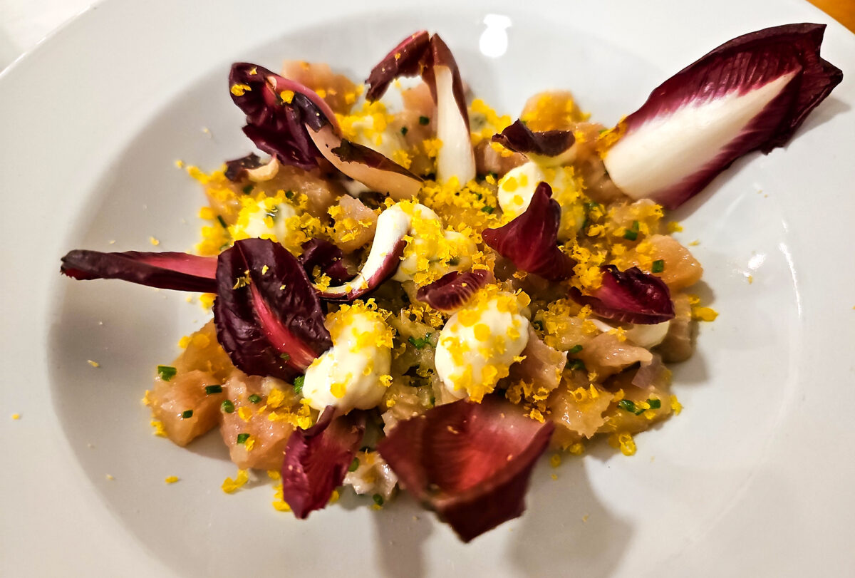 Tuna Tartare at de Havilland in Petaluma. (Heather Irwin/Sonoma Magazine)