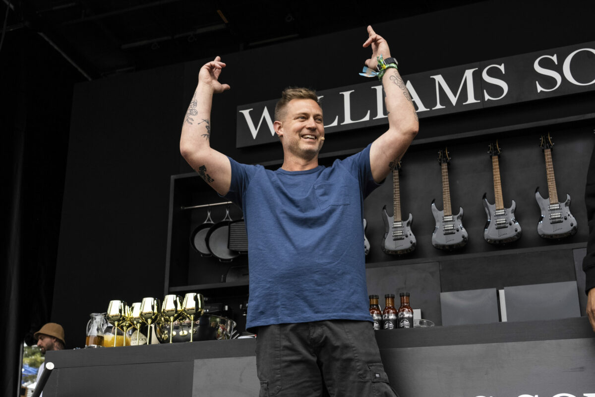 Bryan Voltaggio is seen on day three of the BottleRock Napa Valley Music Festival on Sunday, May 28, 2023, at the Napa Valley Expo in Napa, Calif. (Photo by Amy Harris/Invision/AP)
