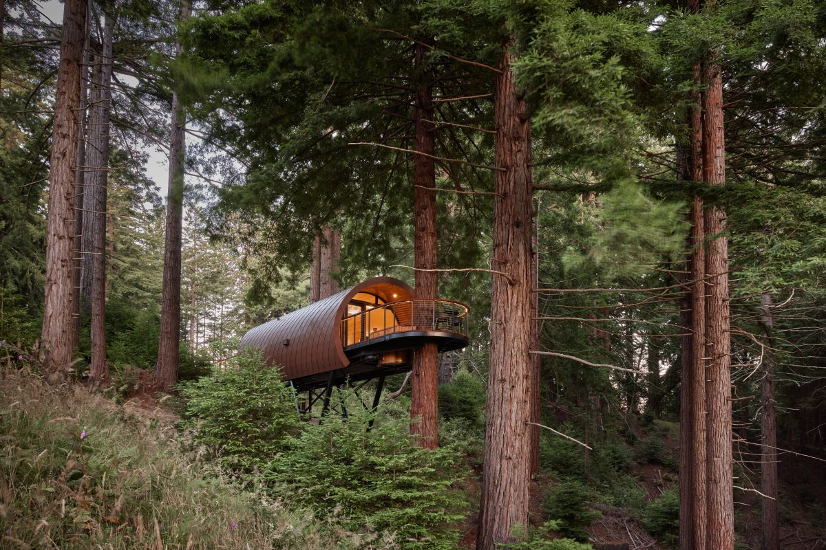 Artistree's Spyglass treehouse in Occidental.