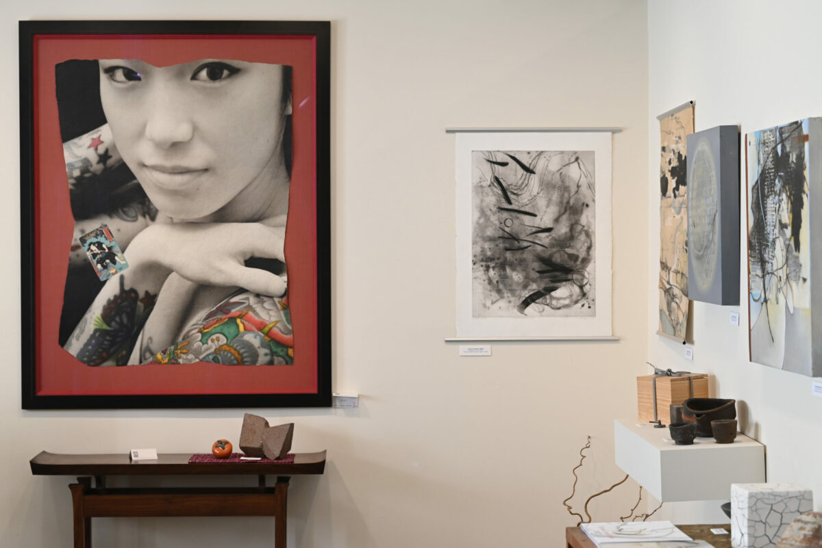 Ren Brown and his gallery and Japanese garden in Bodega Bay, Calif., Nov. 11, 2023. (Photo: Erik Castro/for Sonoma Magazine)