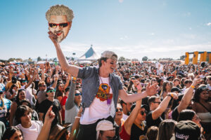 Phoenix hosted Guy Fieri's Flavortown Super Bowl Tailgate in 2023. This year's event will be in Las Vegas. (Courtesy photo)