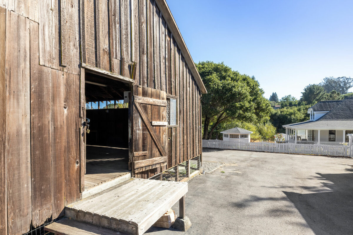 The property's multi-use barn. (Open Homes Photography)