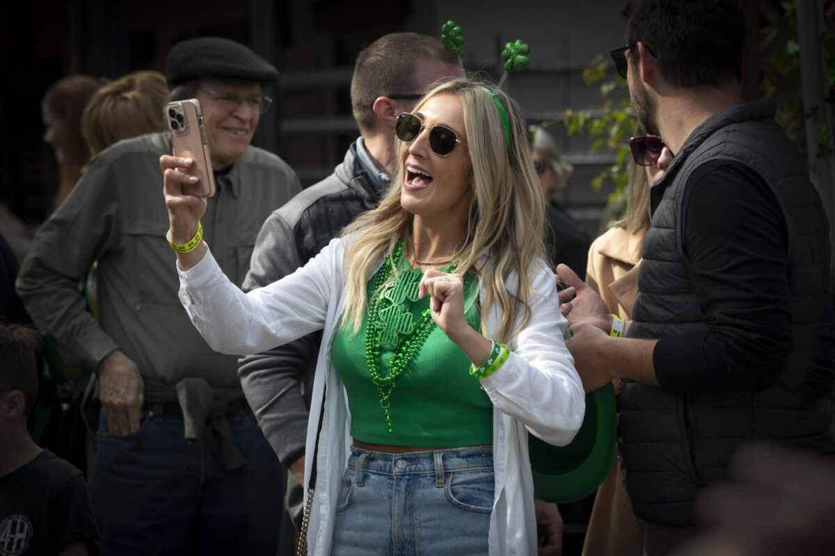 Music, Irish dancing, Guiness, and the wearing of the green signaled it was St. Patrick’s Day at Murphy’s Irish Pub on First Street East on March 17, 2023. (Robbi Pengelly/Index-Tribune)