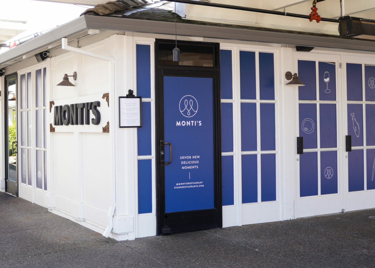 Monti's restaurant at Montgomery Village will return later this summer. (Courtesy of Stark Reality Restaurants)