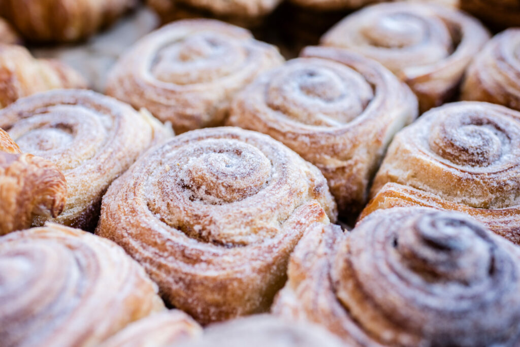 Cinnamon rolls at downtown Sonoma's Monday Bakery. (Sakhon Nhek/Courtesy of Monday Bakery)