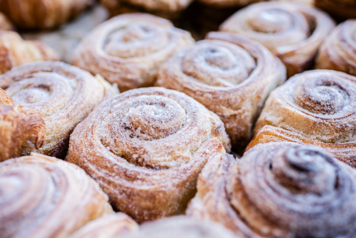 Cinnamon rolls at downtown Sonoma's Monday Bakery. (Sakhon Nhek/Courtesy of Monday Bakery)