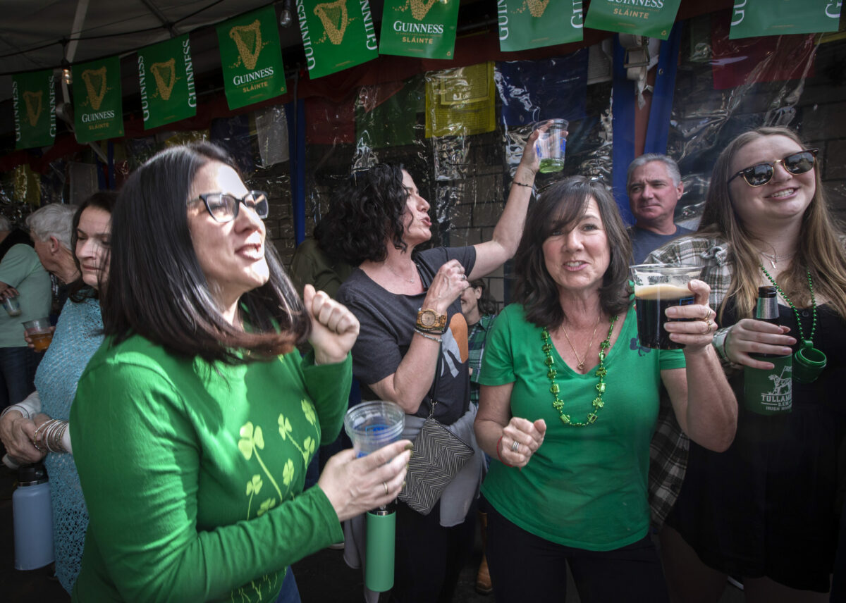 Music, Irish dancing, Guiness, and the wearing of the green signaled it was St. Patrick’s Day at Murphy’s Irish Pub on First Street East on March 17, 2023. (Robbi Pengelly/Index-Tribune)