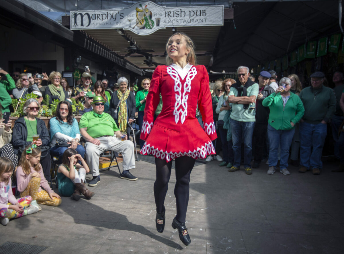 Music, Irish dancing, Guiness, and the wearing of the green signaled it was St. Patrick’s Day at Murphy’s Irish Pub on First Street East on March 17, 2023. (Robbi Pengelly/Index-Tribune)