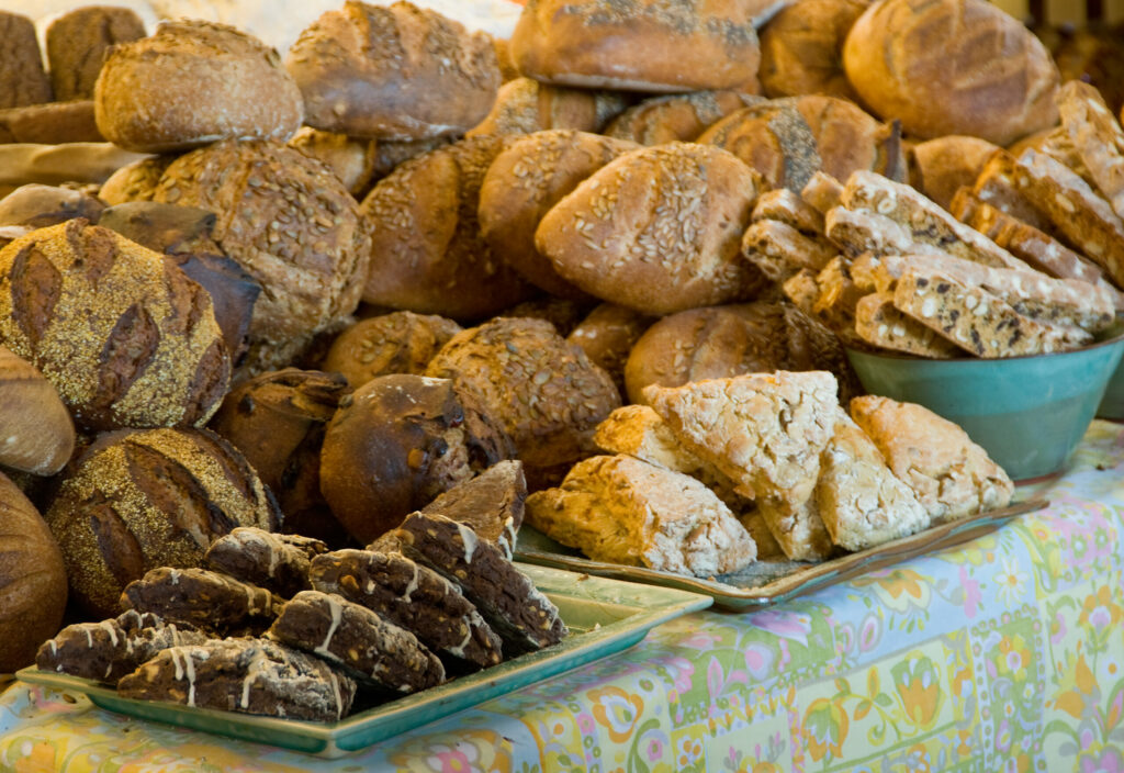 An assortment of bread and pastries from Wild Flour Bread in Freestone. (Courtesy Sonoma County Tourism)