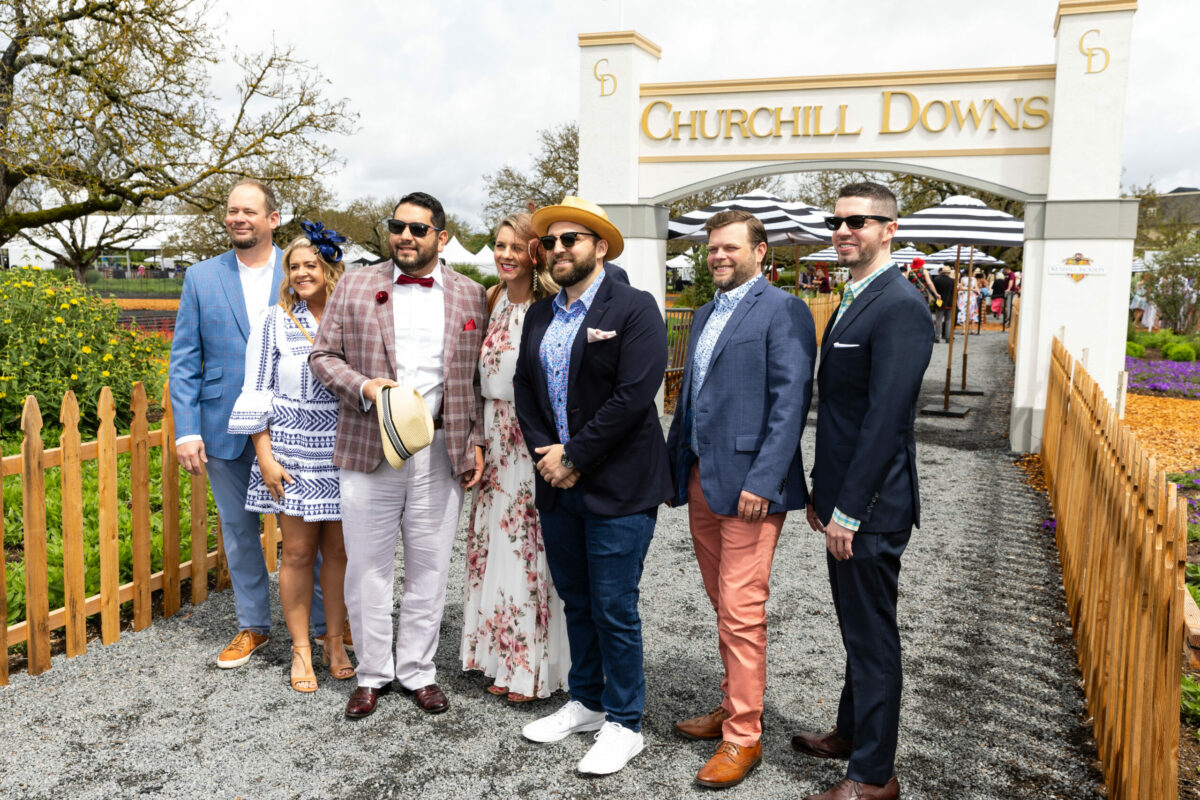 At the 2023 Kentucky Derby Party at Kendall-Jackson Wine Estate Gardens in Santa Rosa. (Ando Caulfield for Drew Altizer Photography)