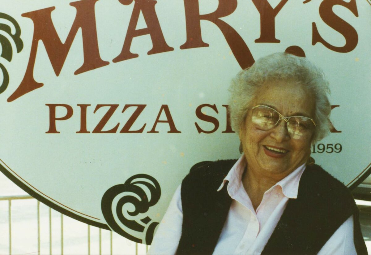 Mary Fazio opened the first Mary's Pizza Shack in Boyes Hot Springs in 1959. Since then the chain has served countless numbers of customers at locations throughout the North Bay. (The Press Democrat archives)