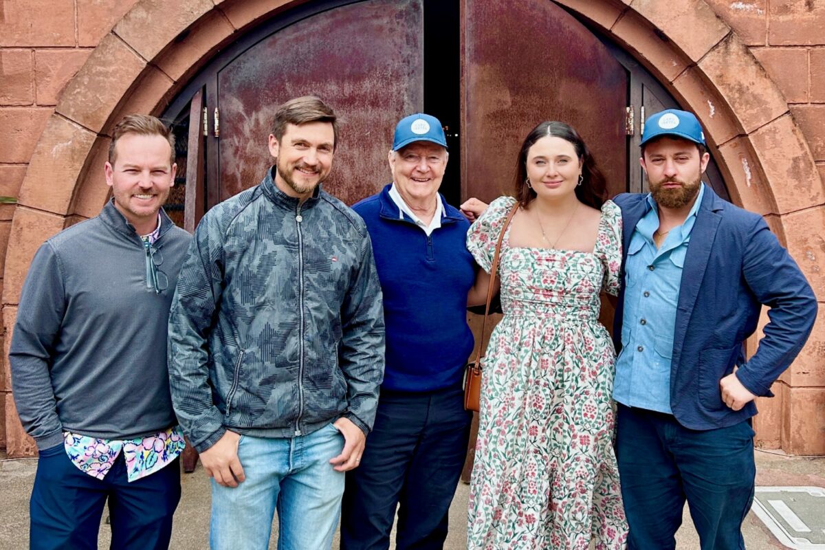 Downpatrick and Walker visited local wineries and tasting rooms such as Benziger in Glen Ellen, Sangiacomo and Gehricke in Sonoma, and Capo Isetta and DRNK (pictured) in Sebastopol. (Capo Isetta)