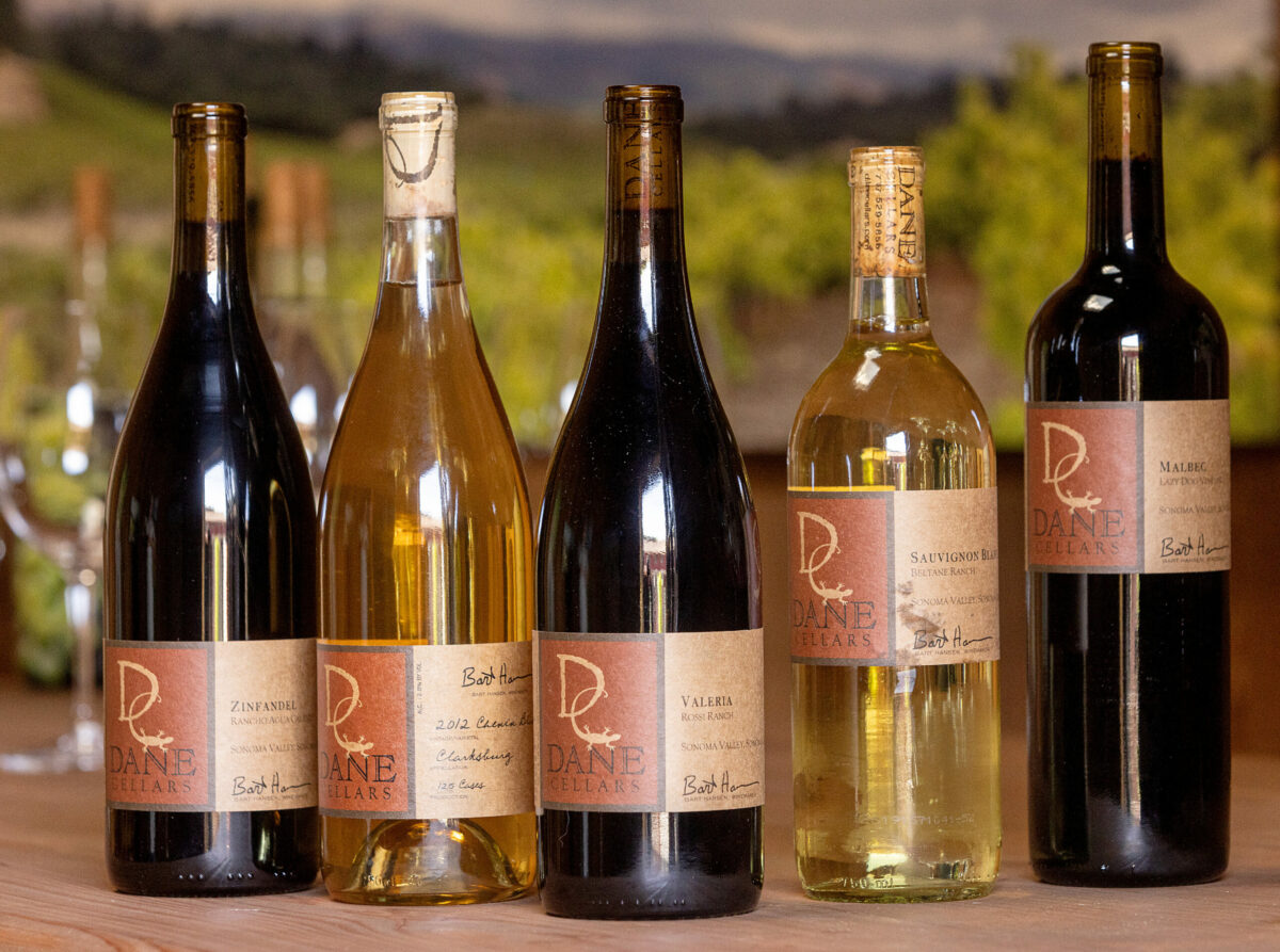 Bart Hansen, winemaker/owner of Dane Cellars, worked in large wineries his entire life before staring his one label producing about 750 cases of wine this year, Wednesday, April 10, 2024, in Glen Ellen. (John Burgess/The Press Democrat)