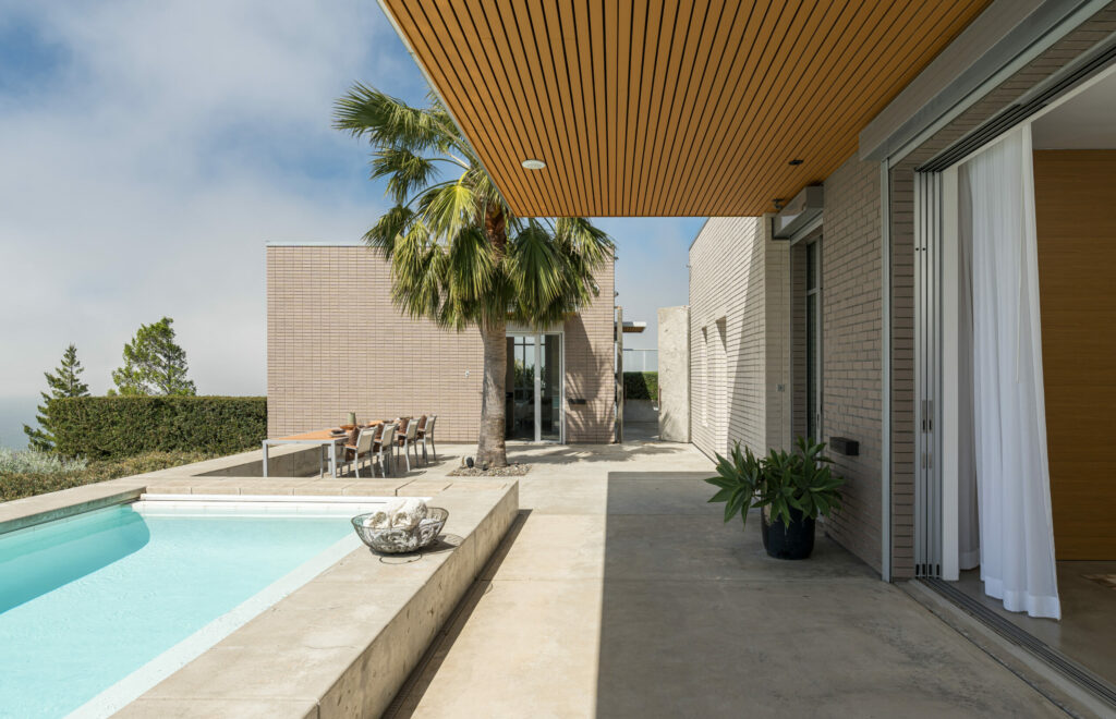 Guest house and pool. (Adam Potts)