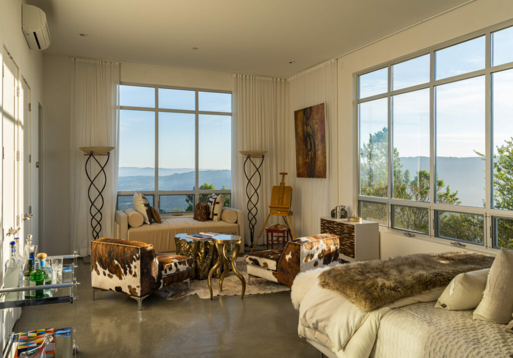 Bedroom with views. (Adam Potts)