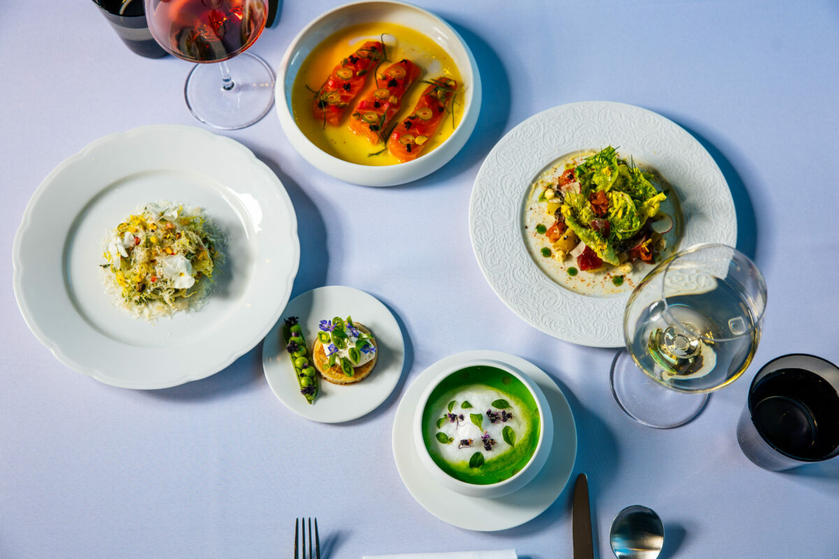 The former Acacia House at Alila Napa Valley will reopen in mid-May as Violetto, a fine dining experience with tasting and a la carte menus. (Alexander Rubin)