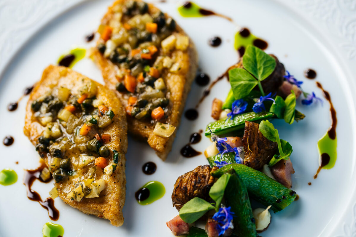 The former Acacia House at Alila Napa Valley will reopen in mid-May as Violetto, a fine dining experience with tasting and a la carte menus. (Alexander Rubin)